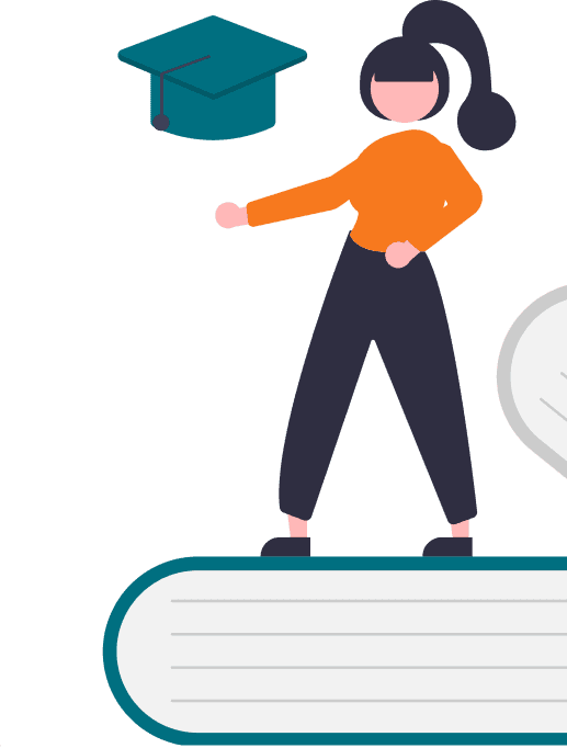 A student studing a bachelor degree